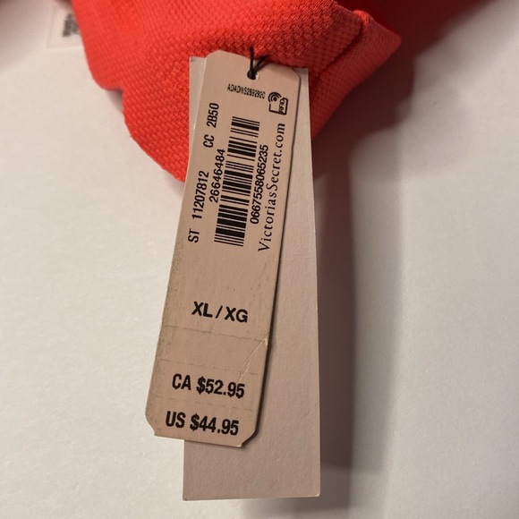 Victoria’s Secrets peach swim top size XL - Picture 4 of 5